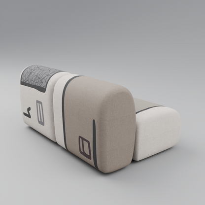 SKETCH Sofa (Duo): The Minimalist Canvas