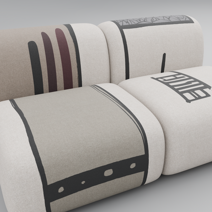 SKETCH Sofa (Duo): The Minimalist Canvas