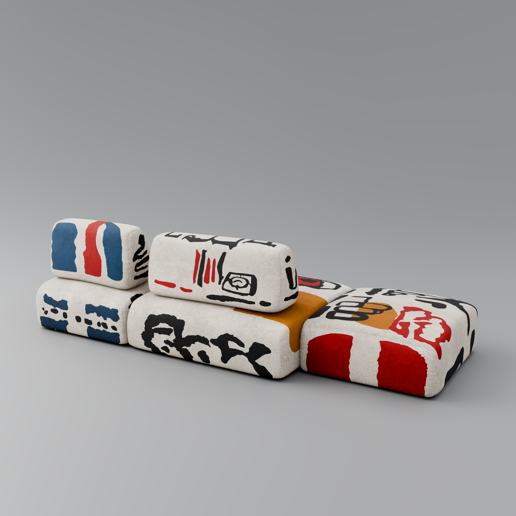 TAG CODE Modular Sofa (Island)