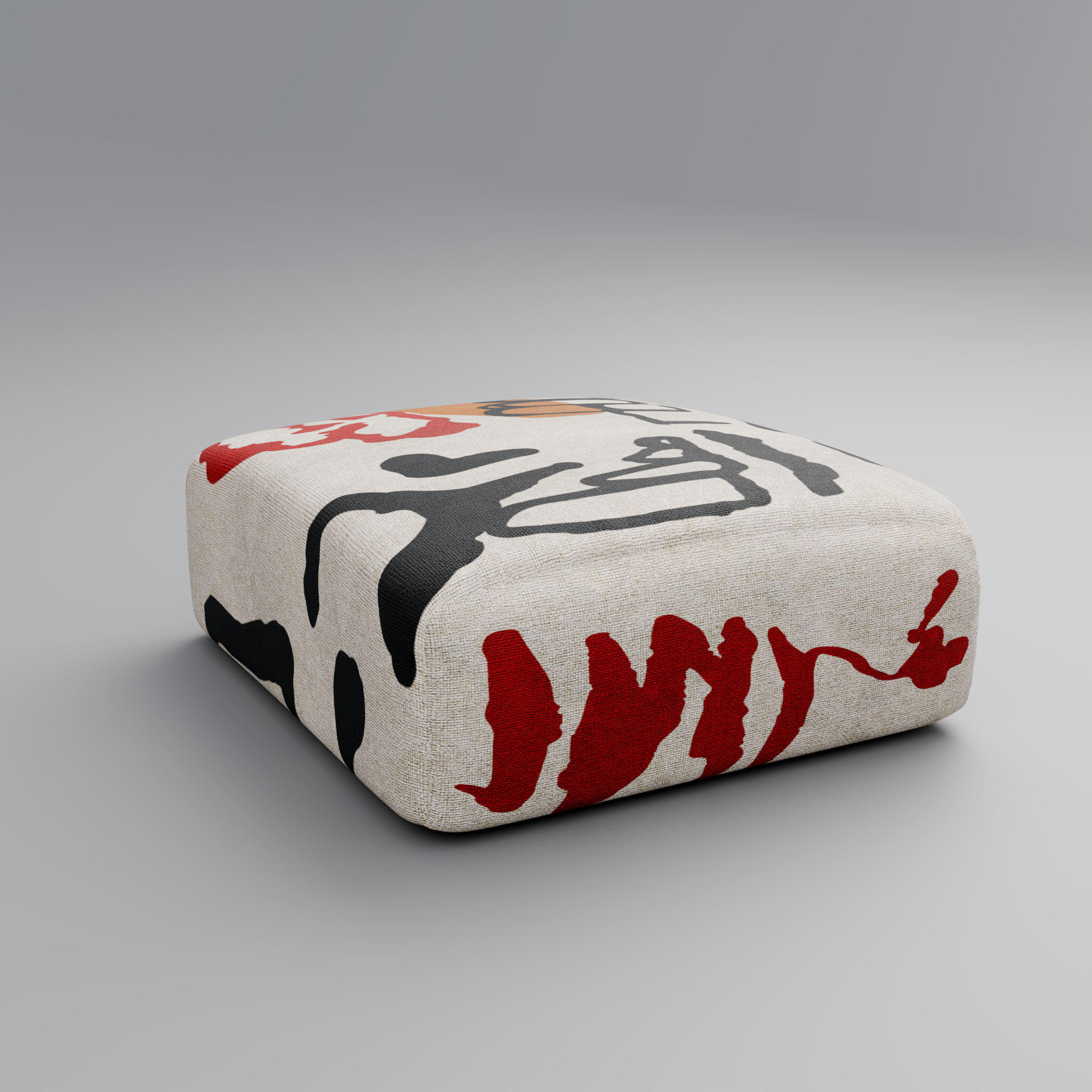TAG CODE Pouf