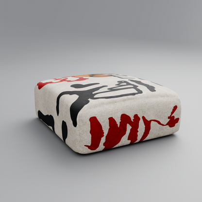 TAG CODE Pouf