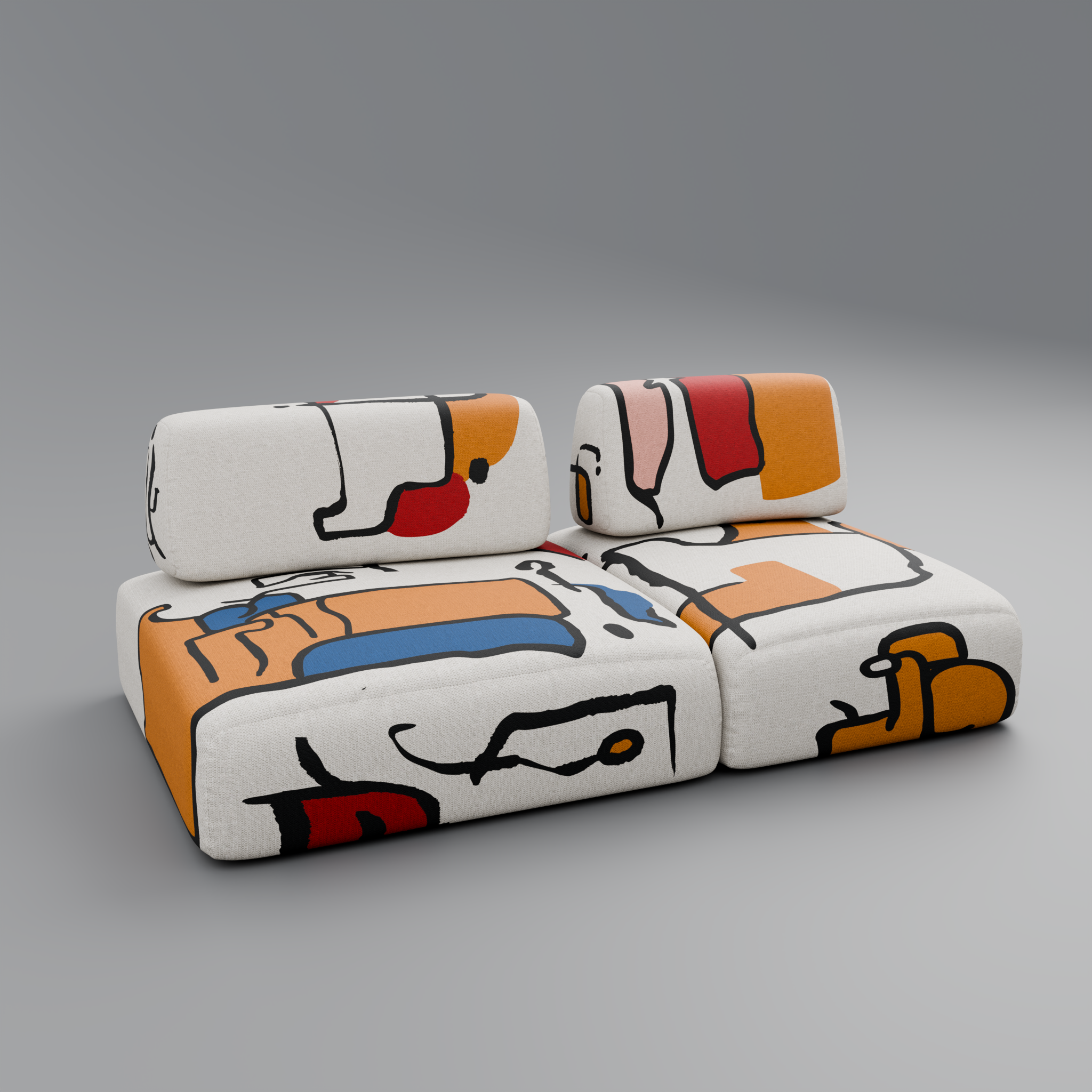 TAG JOY Modular Sofa (Duo Lounge)