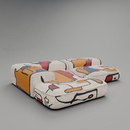 TRACE JOY Modular Sofa: An Artifact of Modern Joy