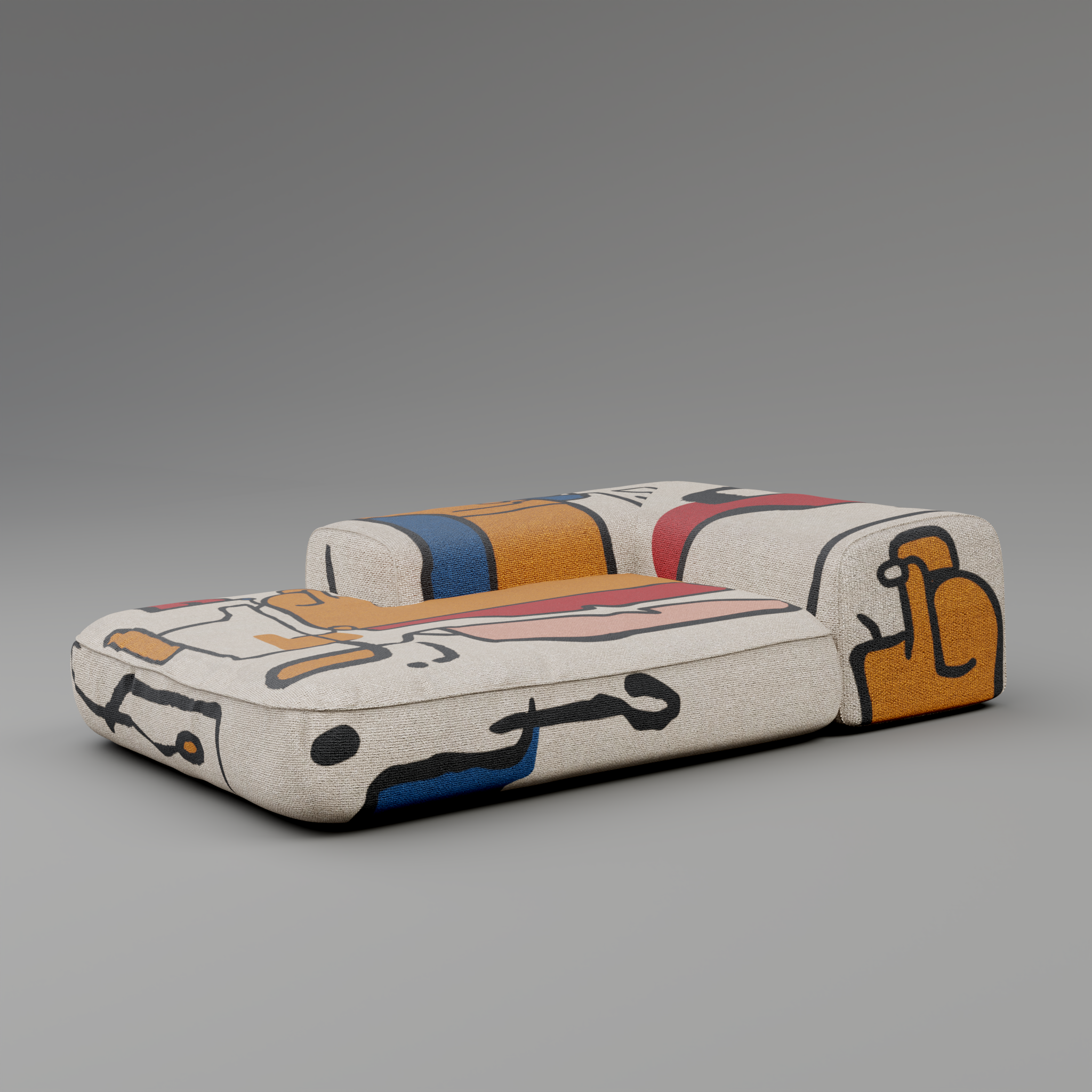 TRACE JOY - Modular Sofa "Corner Module"