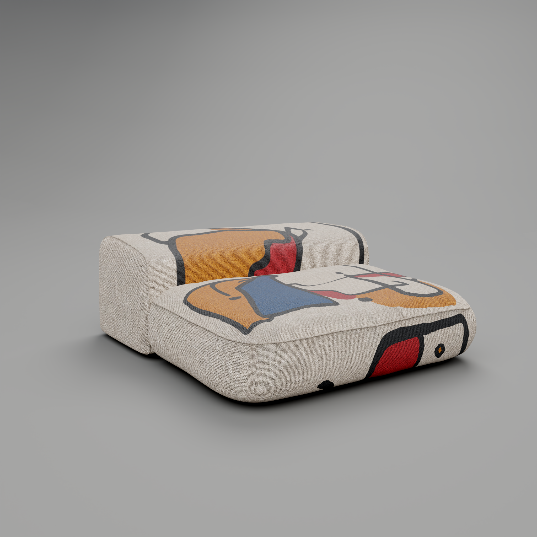 TRACE JOY - Modular Sofa "Seater Module"