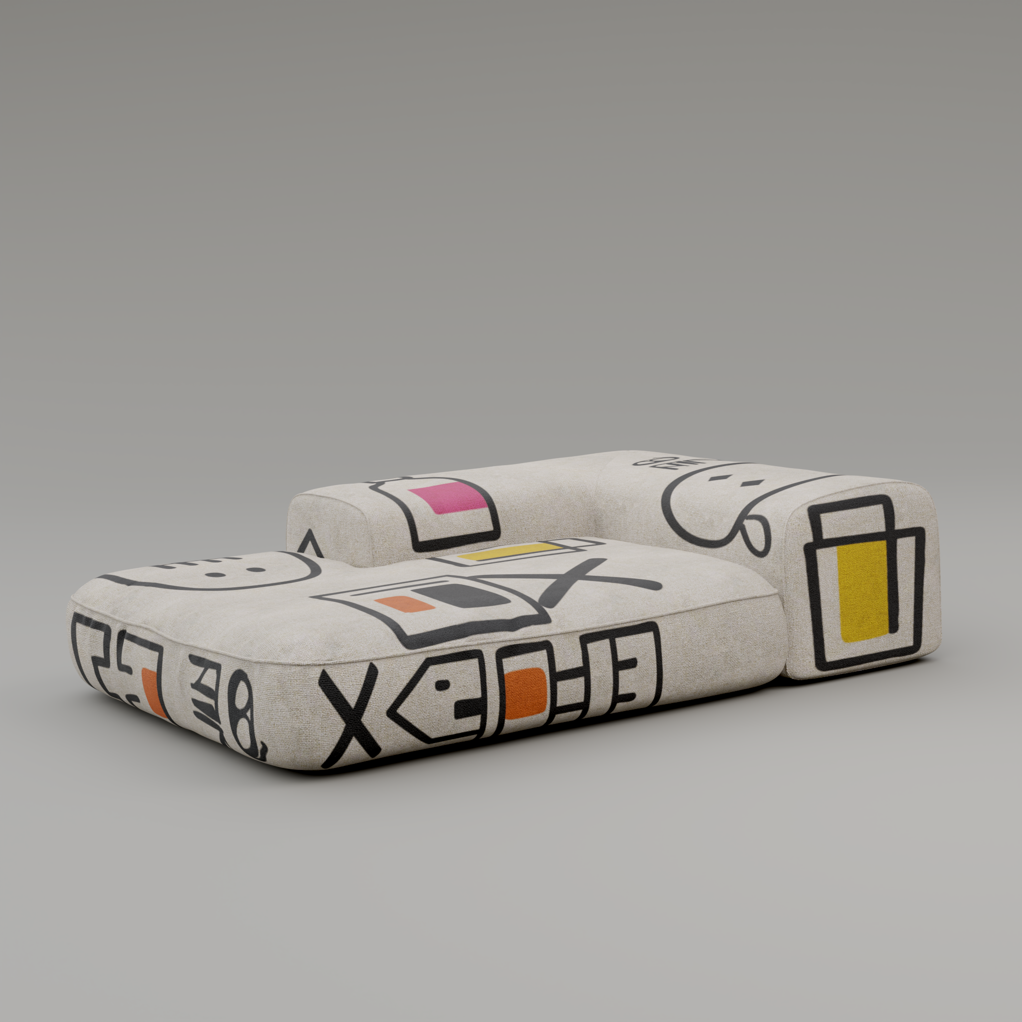 TRACE NOVA - Modular Sofa "Corner Module"