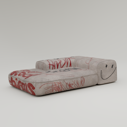 TRACE  RAW - Modular Sofa "Corner Module"