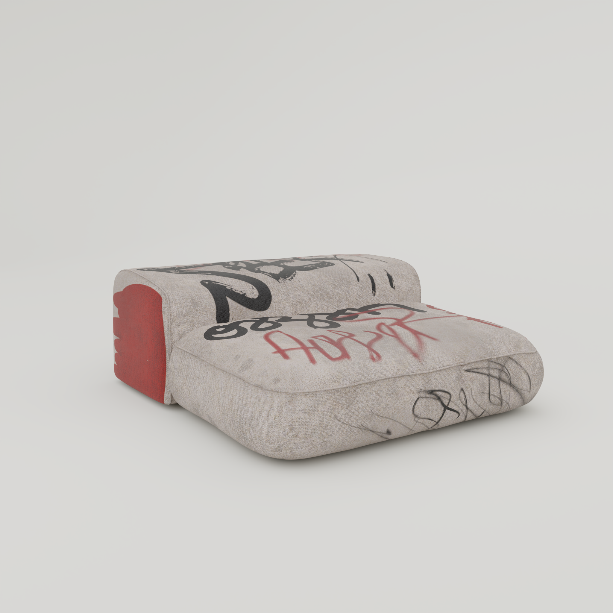 TRACE  RAW - Modular Sofa "Seater Module"