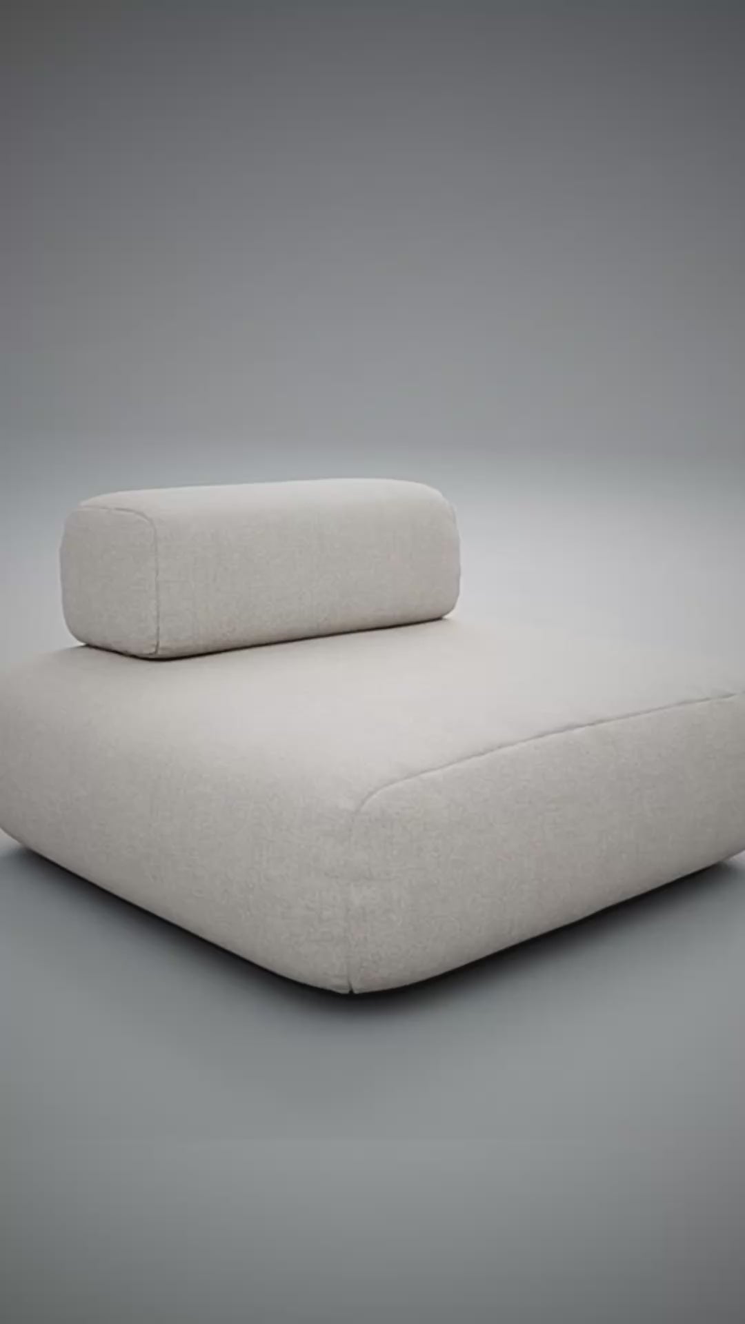 Vandal Modular Armchair: A Minimalist Canvas for Self-Expression