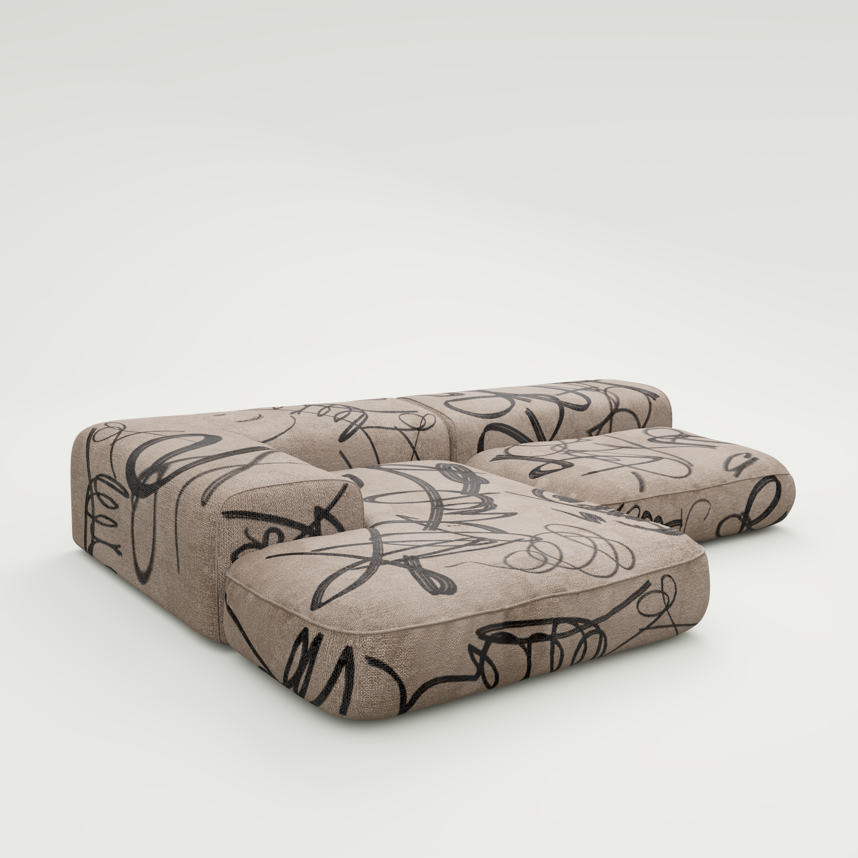 TRACE VANDAL Modular Sofa